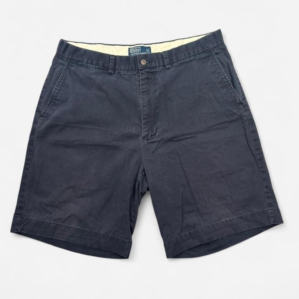 Polo Ralph Lauren Prospect Shorts Mens Navy Chino Cotton Casual Classic 35" 0204